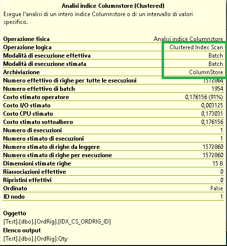 execution plan