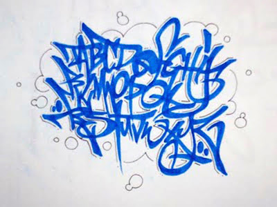 Letras de Graffiti Abecedario