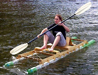Botes, canoas y kayaks hechos de botellas PET recicladas
