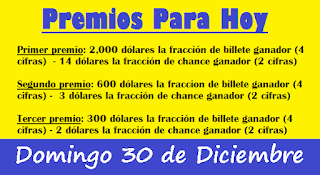 premios-para-hoy-loteria-domingo-30-diciembre-2018