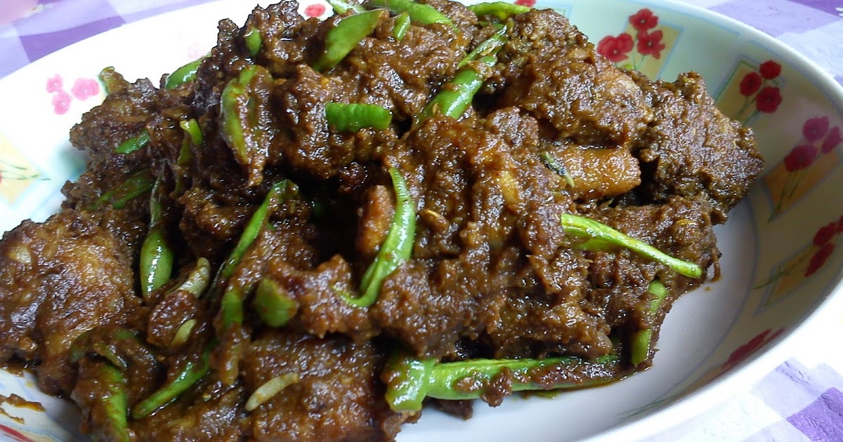 Menu: Teresek Kacang Panjang