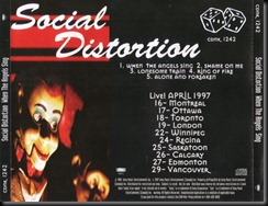 social distortion - when the angels sing [ep] (1996) back