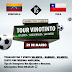 Tour Vinotinto desde Valencia al Venezuela vs Chile 29 de Marzo en Barinas.