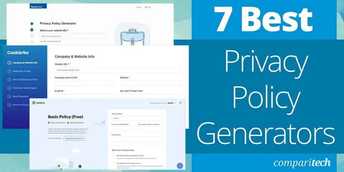 Free Privacy Policy Generator Tool || company privacy policy generator || ecommerce privacy policy generator free