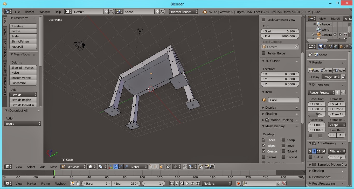 Animasi 3D Blender