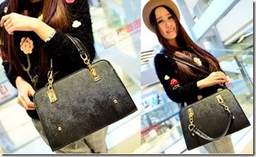 MW 3303 Black (199.000) - PU Leather, 20 x 30 x 12