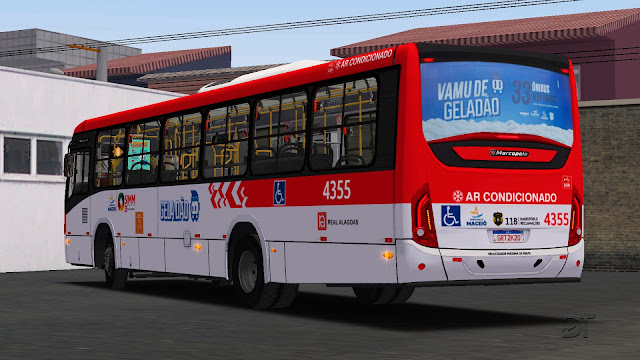 OMSI 2 - Marcopolo Torino Plus 2020/2023 MB OF-1721 BT5 no padrão de Maceió