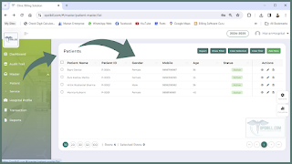 OPD BIll Online Site to Manage OPD Billing IPD Billing and Discharge Card for consulting doctors clinics and Mini Hospitals  HMS