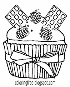 Belgium chocolate raspberry cheesecake cupcake coloring drawing ideas for teens graham cracker bits