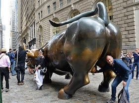 new york, Charging Bull, Wall Street