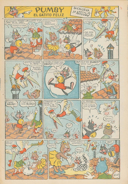 Primera aparición de Blanquita, Pumby nº 3 (18 de junio de 1955)