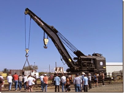 IMG_4964 1927 Bucyrus-Erie 160-Ton Steam Railway Derrick Crane SPMW #7020 at Antique Powerland in Brooks, Oregon on July 31, 2010