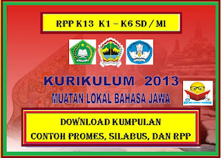 DOWNLOAD RPP Bahasa Jawa K13 KELAS 5 SD/MI Tahun 2020/2021 Gratis!