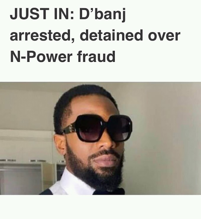 Npower News: D'Banj arrested for diverting Npower Money