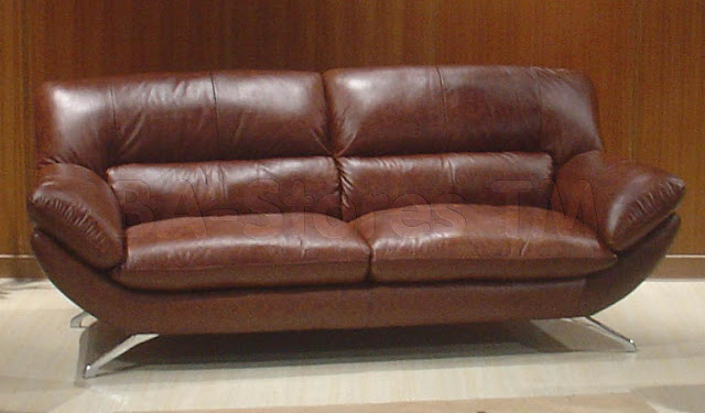 brown leather sofa beds