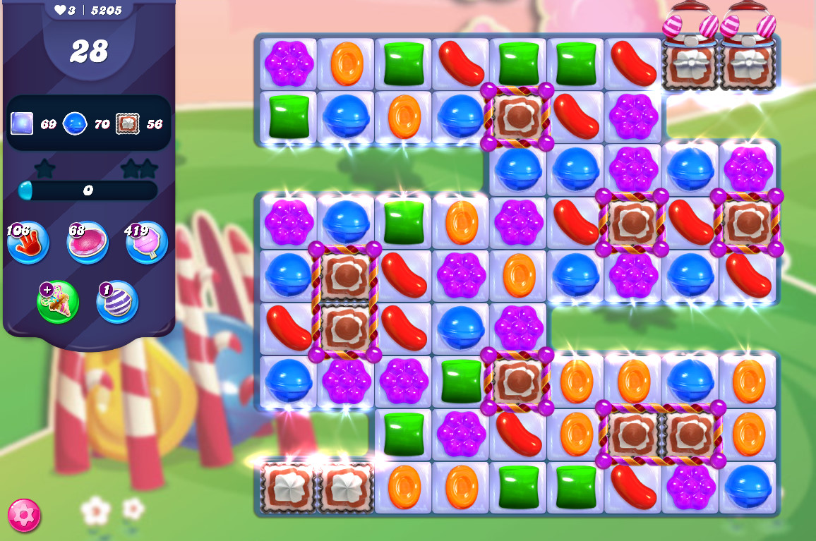 Candy Crush Saga level 5205