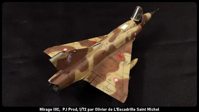 Mirage IIIC livrée Djibouti de PJ Production au 1/72