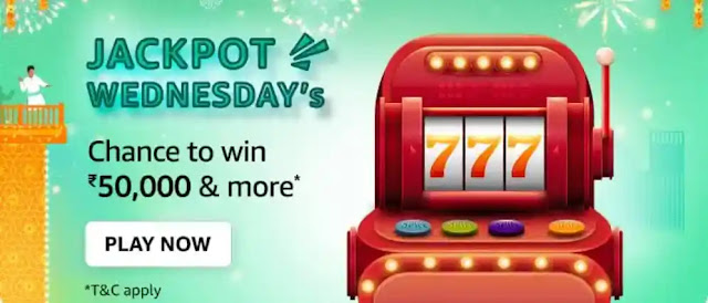 Amazon Jackpot Wednesday Quiz Answer