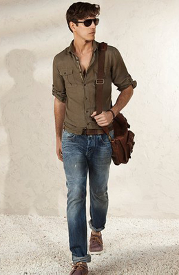 bolso hombre 2011 Massimo Dutti