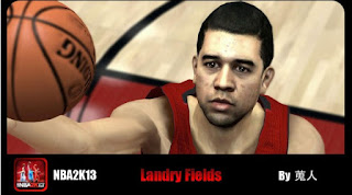 NBA 2K13 Landry Fields Cyber Face Mods