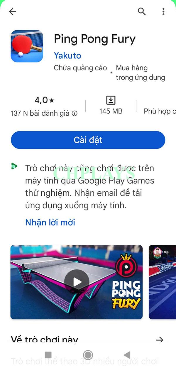 Ping Pong Fury - game bóng bàn trực tuyến nhiều người chơi hấp dẫn b