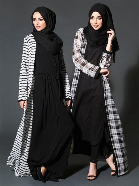 Trend baju muslim perempuan modis desain casual modern terbaru 20 Model Baju Muslim Casual Modern Wanita Terbaru 2017/2018