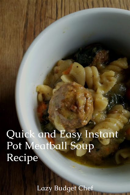 easy meatless meatball soup recipe