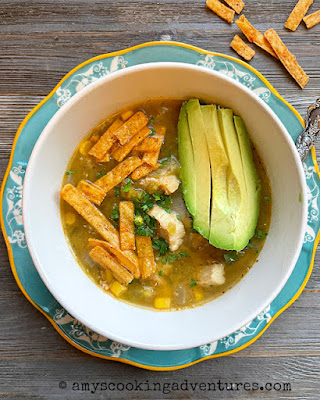 Green Chili Chicken Soup