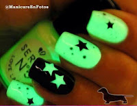 Ideas de uñas fluorescentes