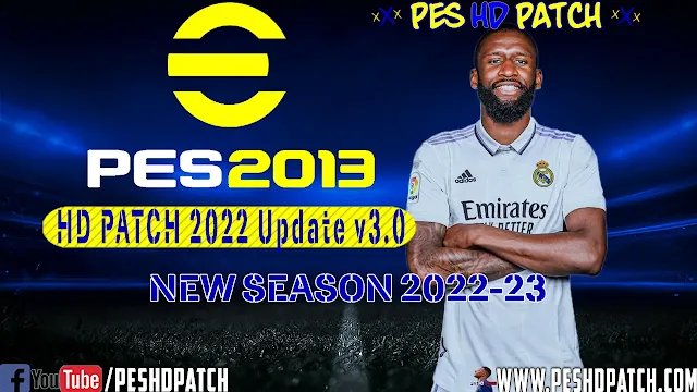 PES 2013 HD Patch 2022 Update v3 Season 2023