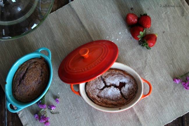 Soufflé de fresas kidsandchic