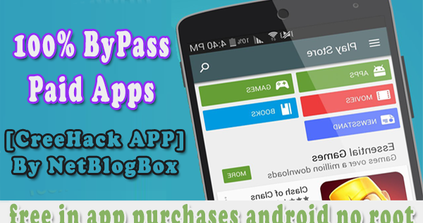 Free in app purchases android No Root Required [creehack ...