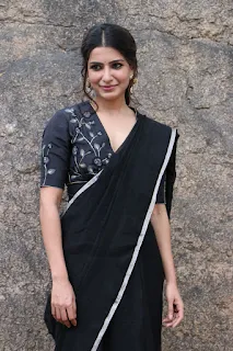 Actress Samantha Akkineni At Jaanu Press Meet Stills