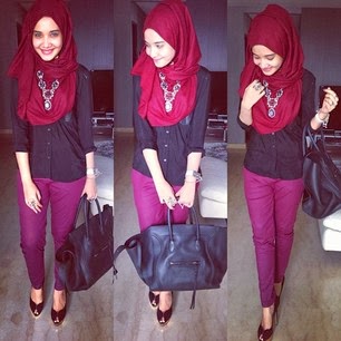 Gaya Hijab Fashion Ala Zaskia Sungkar
