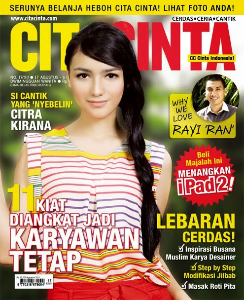 Desain Cover Majalah Remaja dan Wanita Indonesia - BiteBrands