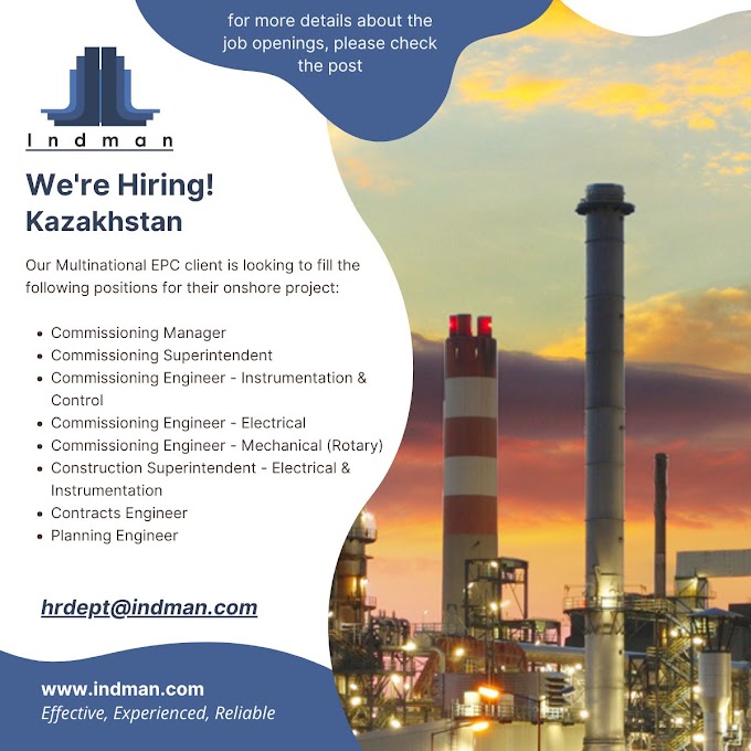 Multinational EPC Client Jobs in Kazakhstan : Apply Now