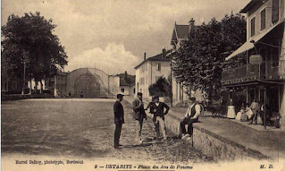 pays basque autrefois sports frontons pelote paume