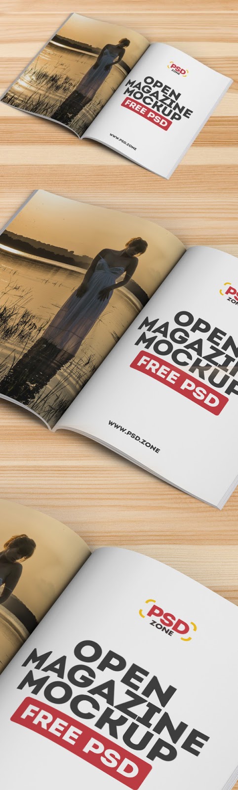 Download Free Mockup PSD 2018 - Open Magazine Mockup Free PSD