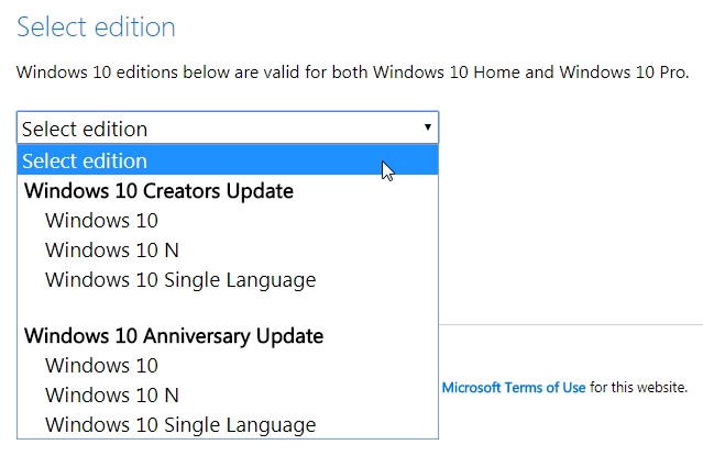 Cara Download File ISO Windows 10 Secara Gratis dan Legal dari Microsoft