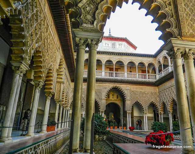 Real Alcázar de Sevilha. Espanha