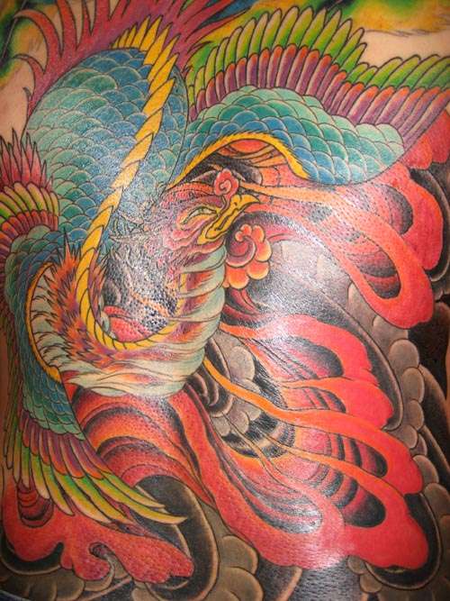 phenix tattoo. Phoenix Tattoo Designs