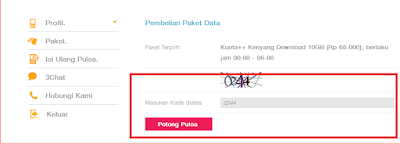 Mudahnya Beli paket internet kartu tri melalui Tri.co.id