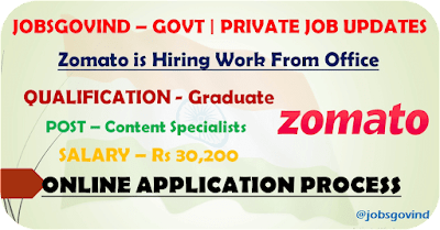 Zomato is Hiring