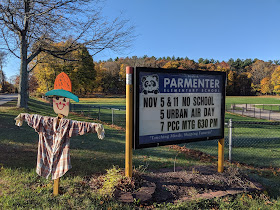 recent Parmenter School sign