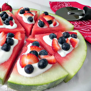 Image of watermelon pizza