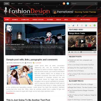 Fashion Design blog template. template image slider blog. magazine blogger template style. wordpress theme to blogger. template blog fashion show