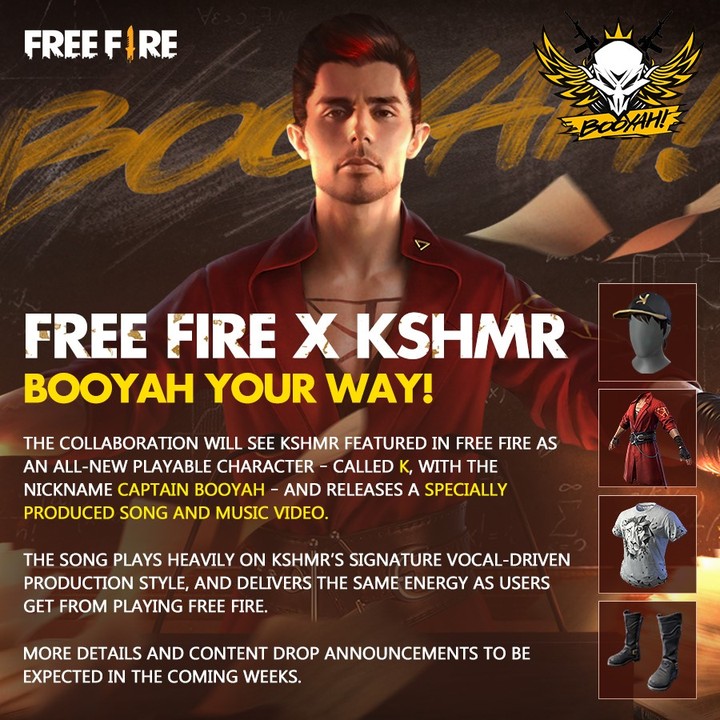 Kshmr X Freefire Releasing New Song Character One More Round This October