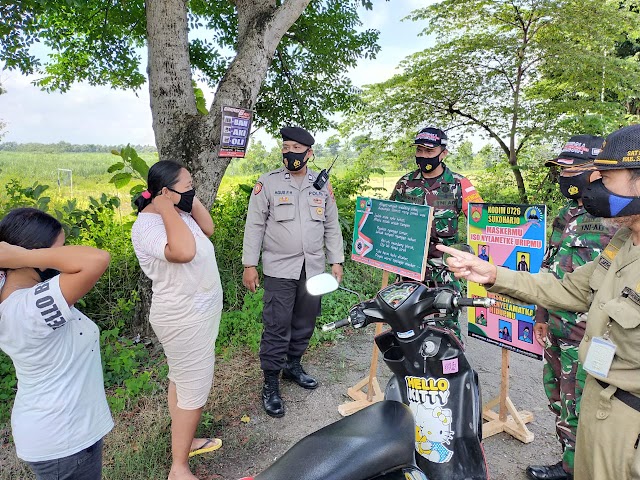 Himbauan Simpatikbagikan maker kepada warga Jagan, Bendosari