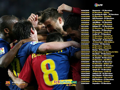 barcelona-la liga0809