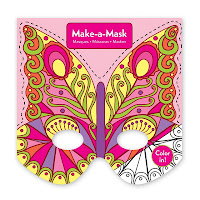 Butterfly Face Masks, Butterfly Make A Mask, Mask, Mudpuppy, Party Activity, Party&Co, Party Theme 